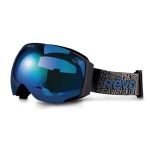Revo X Ski Snowboard Goggles Bode Miller Ikon # 1 Blk Blue 7028 01 PBL NEW! $299